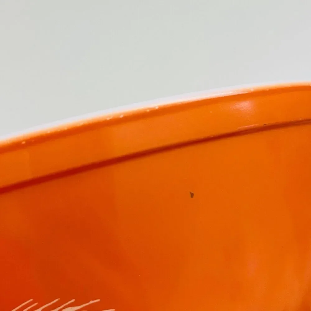 PYREX Rust Orange Autumn Harvest White Wheat Stalks 403 Mixing Bowl 2.5 L